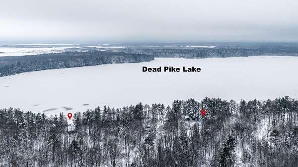 322 Acres of Recreational Land with Home for Sale in Manitowish Waters, Wisconsin