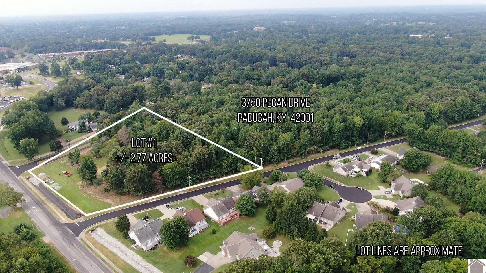 2.77 Acres of Land for Sale in Paducah, Kentucky