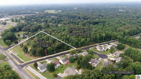 2.77 Acres of Land for Sale in Paducah, Kentucky