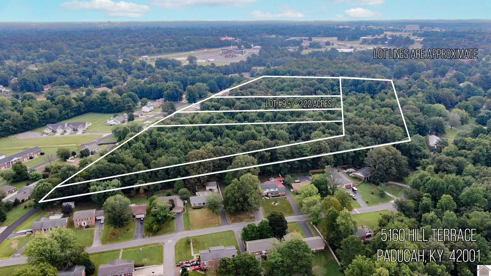 2.22 Acres of Residential Land for Sale in Paducah, Kentucky