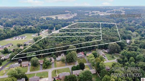 3 Acres of Residential Land for Sale in Paducah, Kentucky