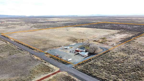 80 Acres of Agricultural Land with Home for Sale in Burns, Oregon