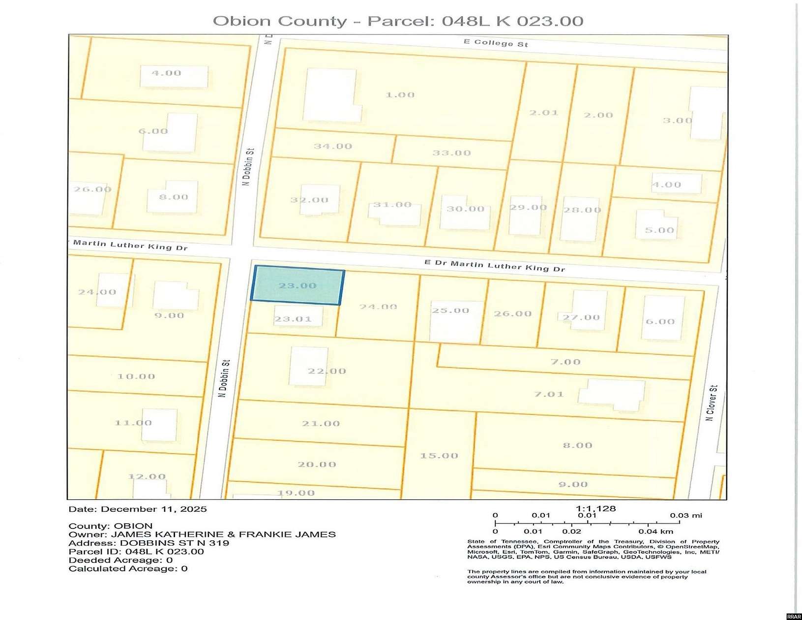 0.09 Acres of Land for Sale in Union City, Tennessee