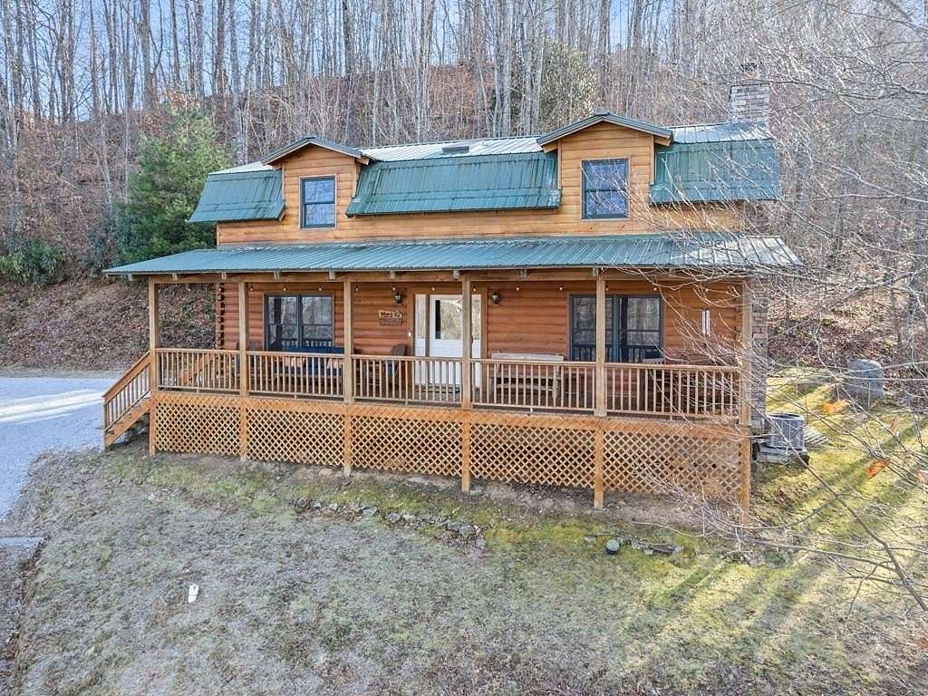 5.13 Acres of Land with Home for Sale in Franklin, North Carolina