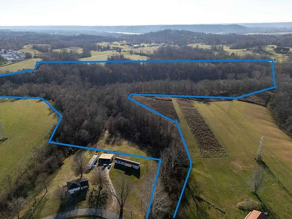 25.4 Acres of Recreational Land & Farm for Sale in Wheelersburg, Ohio