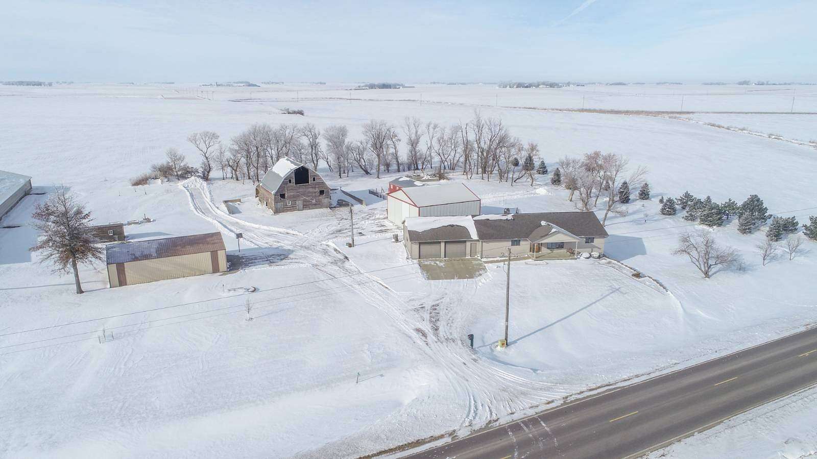 3.42 Acres of Residential Land with Home for Sale in Boyden, Iowa