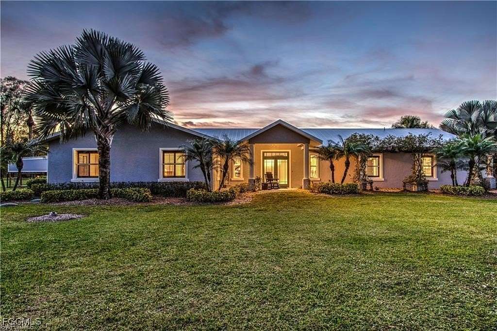 5 Acres of Residential Land with Home for Sale in North Fort Myers, Florida