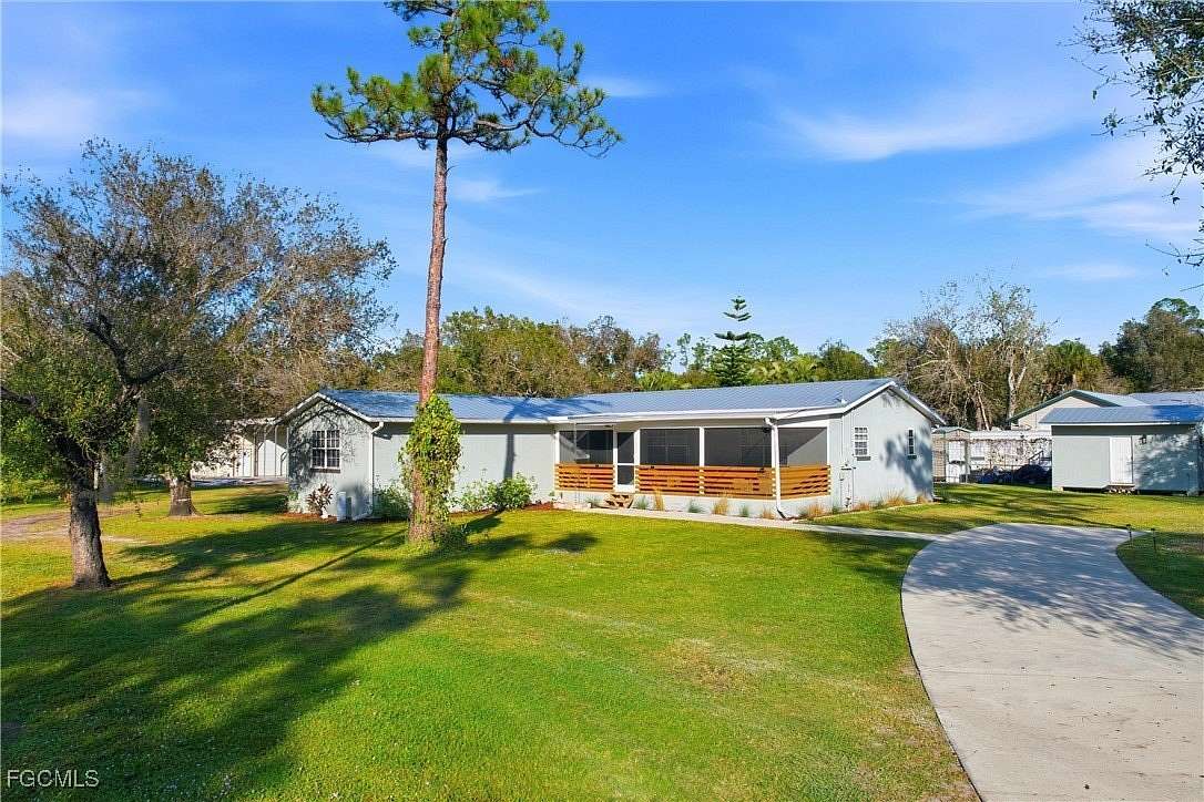 1.82 Acres of Residential Land with Home for Sale in North Fort Myers, Florida