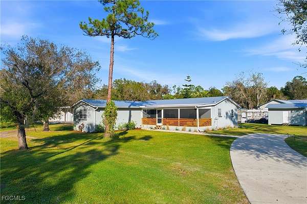 1.82 Acres of Residential Land with Home for Sale in North Fort Myers, Florida