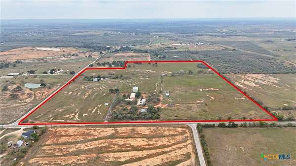 60 Acres of Agricultural Land with Home for Sale in Seguin, Texas