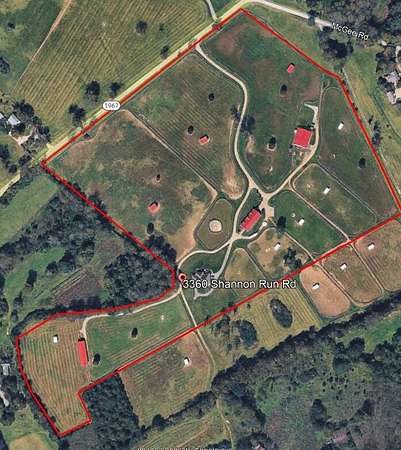 32.9 Acres of Agricultural Land with Home for Sale in Versailles, Kentucky