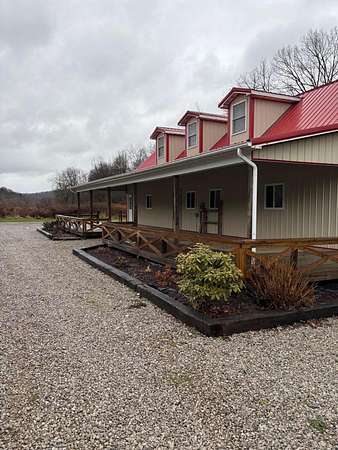 9.62 Acres of Land with Home for Sale in Brinkhaven, Ohio