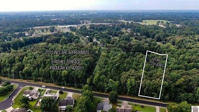 2.3 Acres of Residential Land for Sale in Paducah, Kentucky