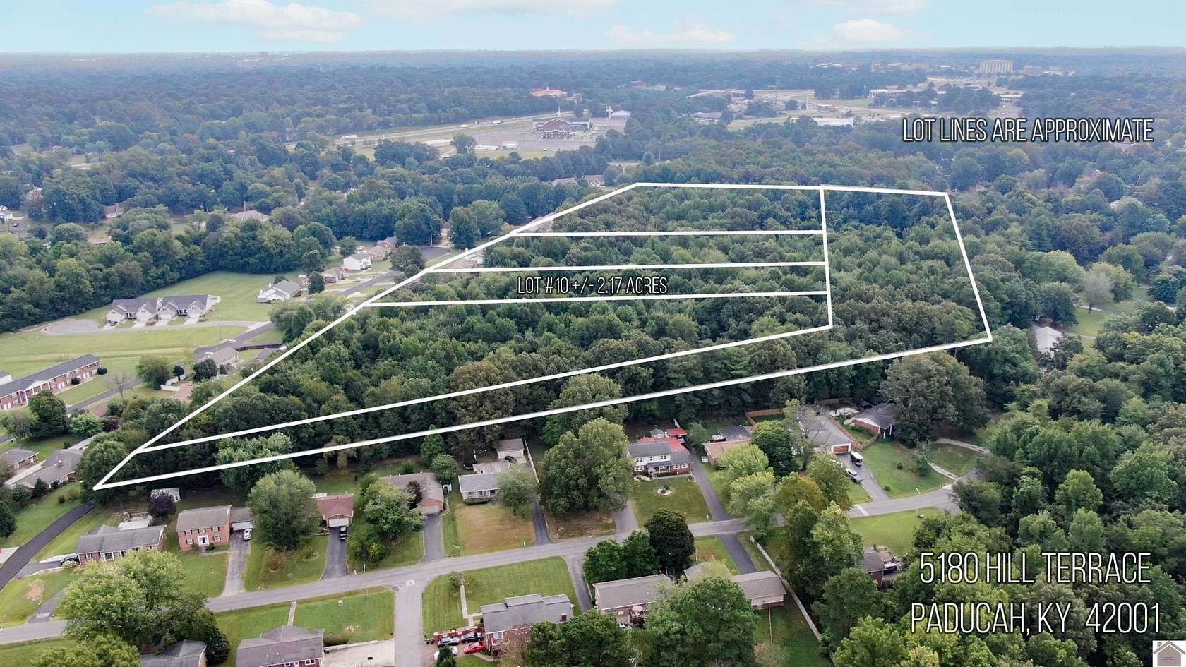 2.17 Acres of Residential Land for Sale in Paducah, Kentucky