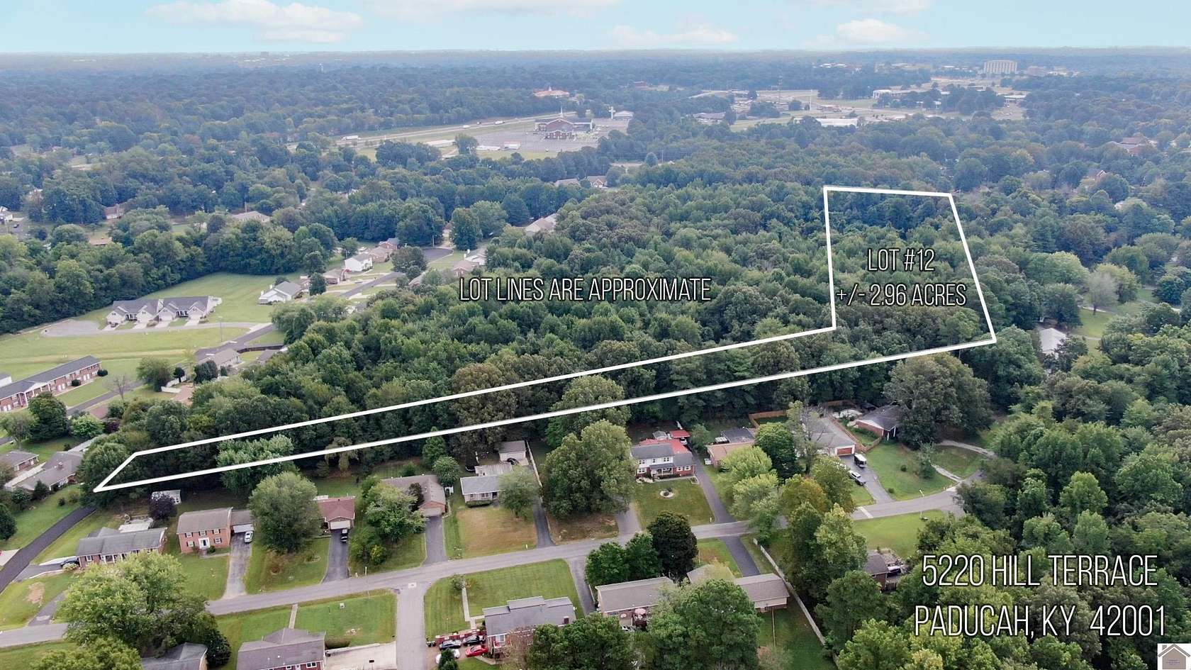 3 Acres of Residential Land for Sale in Paducah, Kentucky
