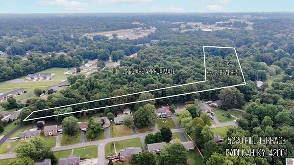 3 Acres of Residential Land for Sale in Paducah, Kentucky