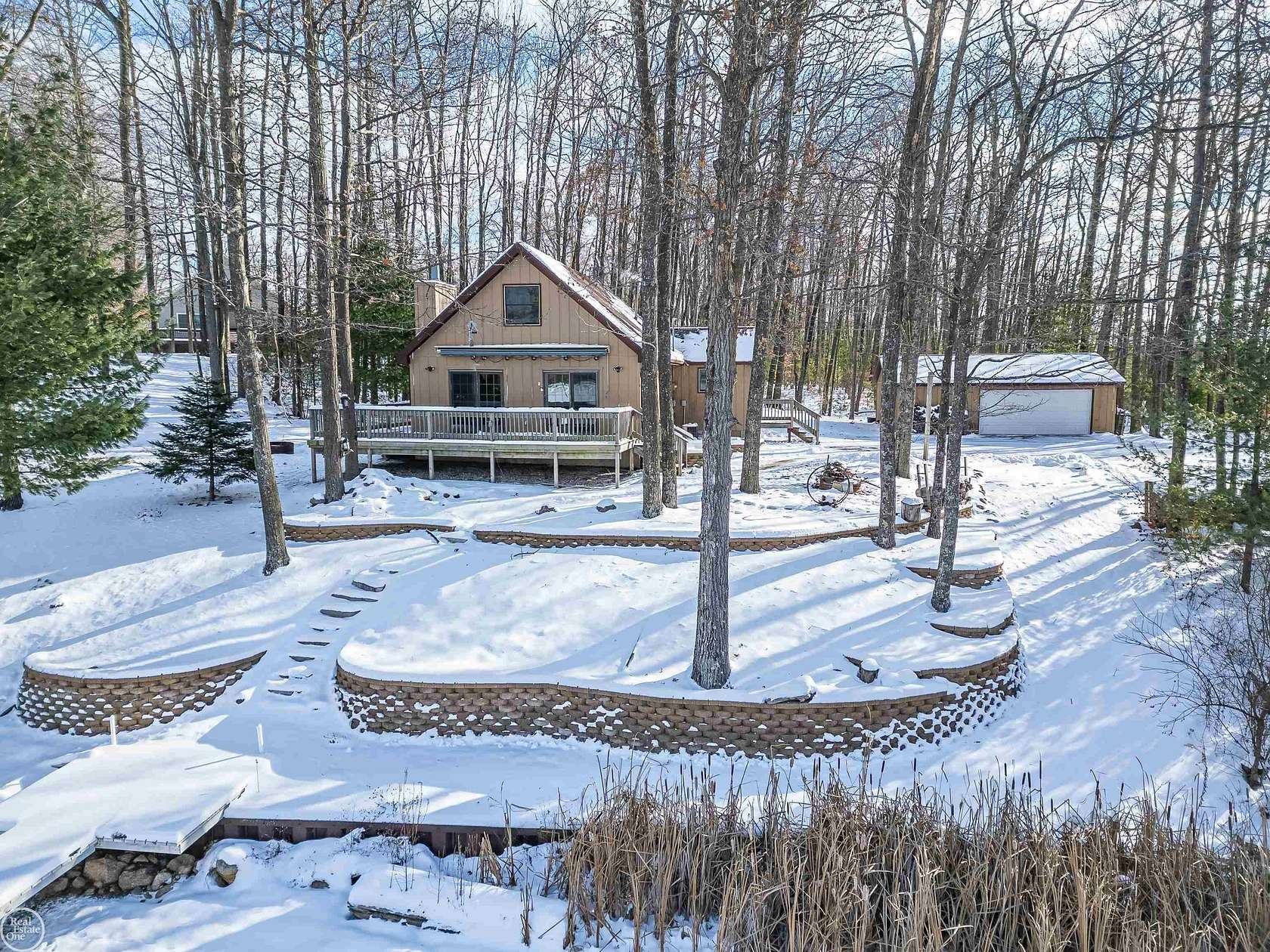 3 Acres of Residential Land with Home for Sale in Harrison, Michigan