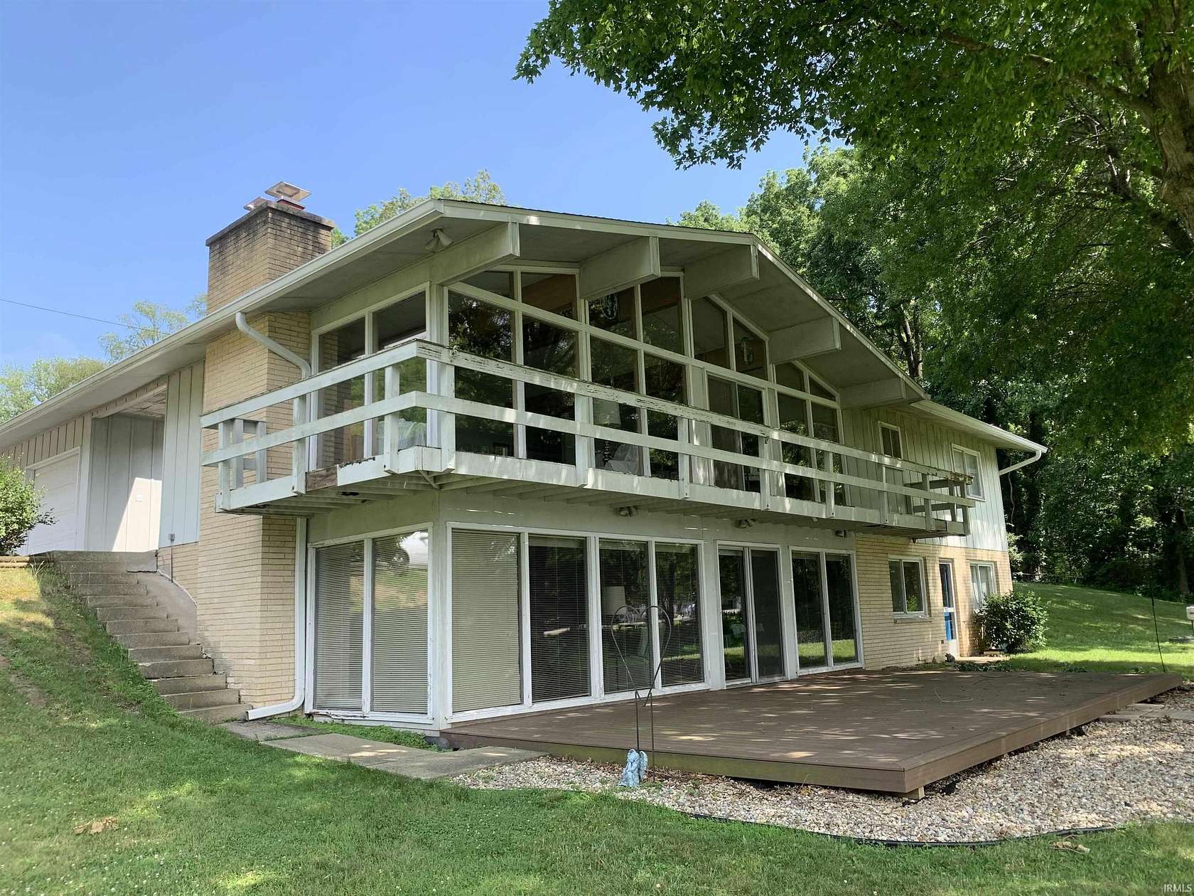 3.9 Acres of Land with Home for Sale in Monticello, Indiana
