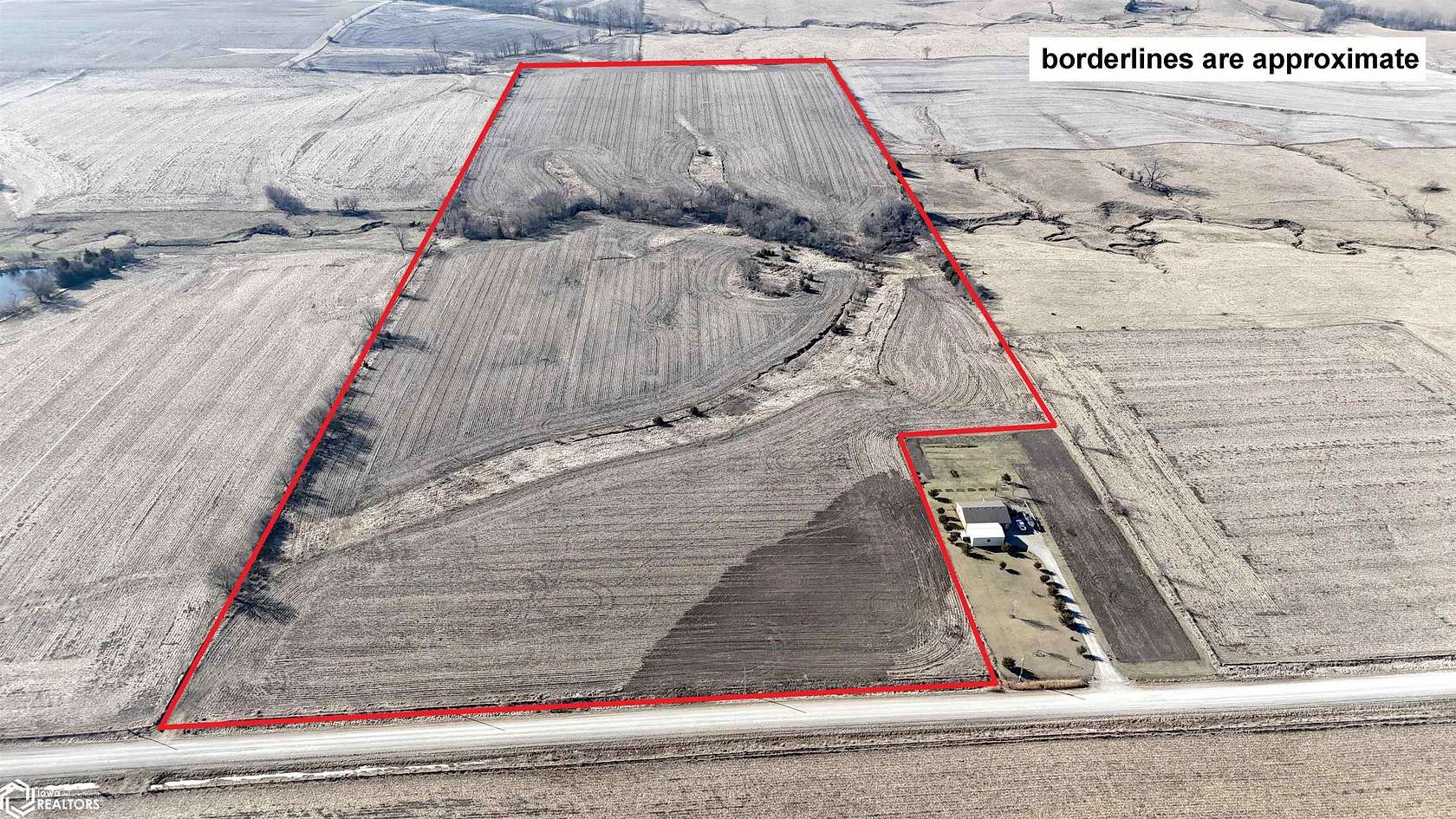 53 Acres of Agricultural Land for Sale in Osceola, Iowa