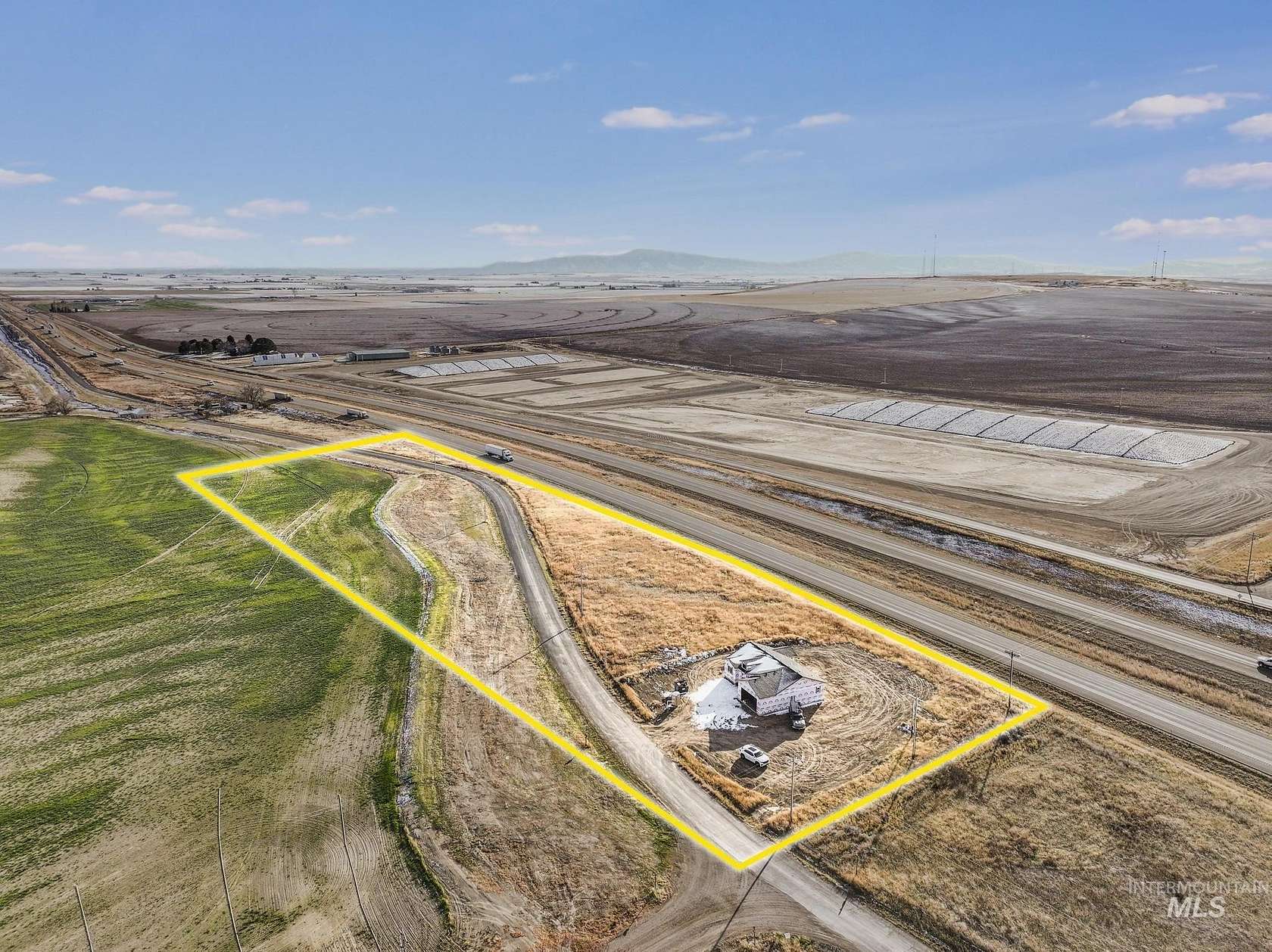 6.43 Acres of Land with Home for Sale in Hazelton, Idaho