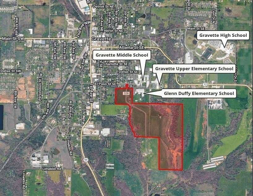 86 Acres of Land for Sale in Gravette, Arkansas
