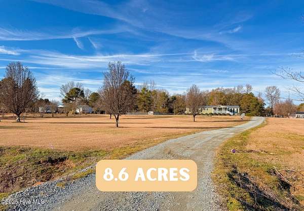 8.63 Acres of Residential Land with Home for Sale in Pikeville, North Carolina