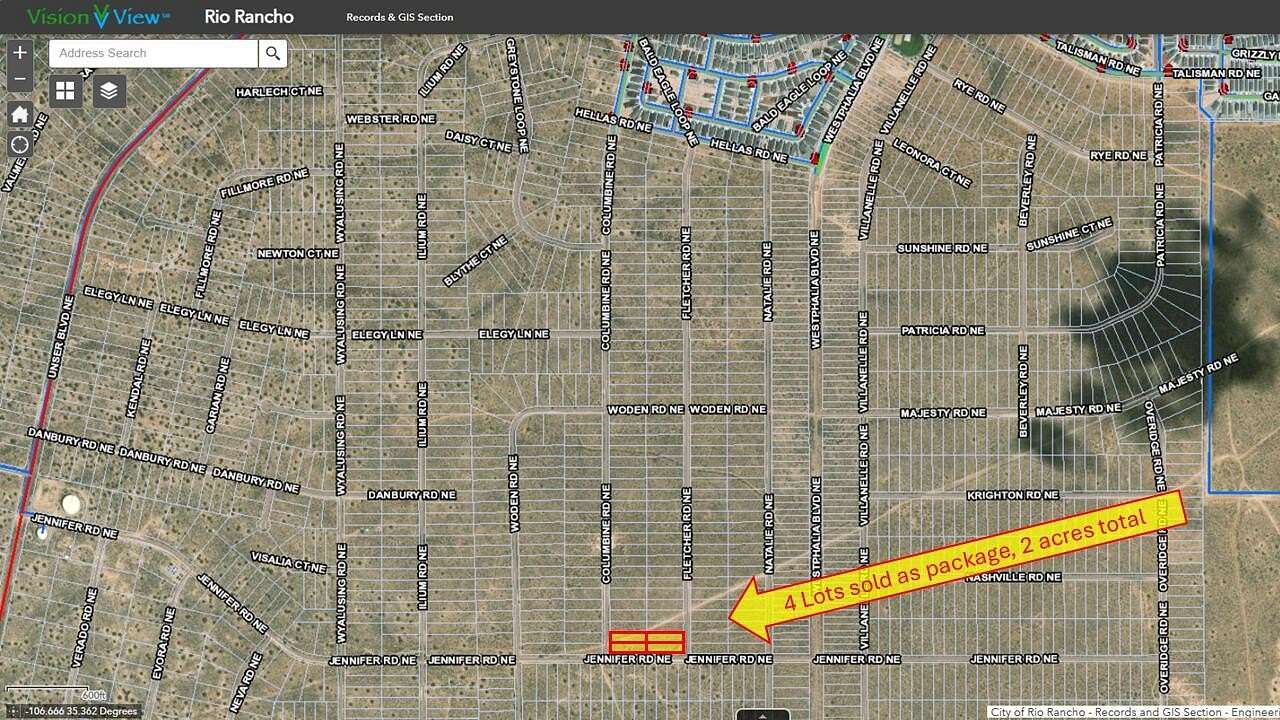 2 Acres of Land for Sale in Rio Rancho, New Mexico
