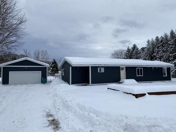 2 Acres of Residential Land with Home for Sale in New Era, Michigan