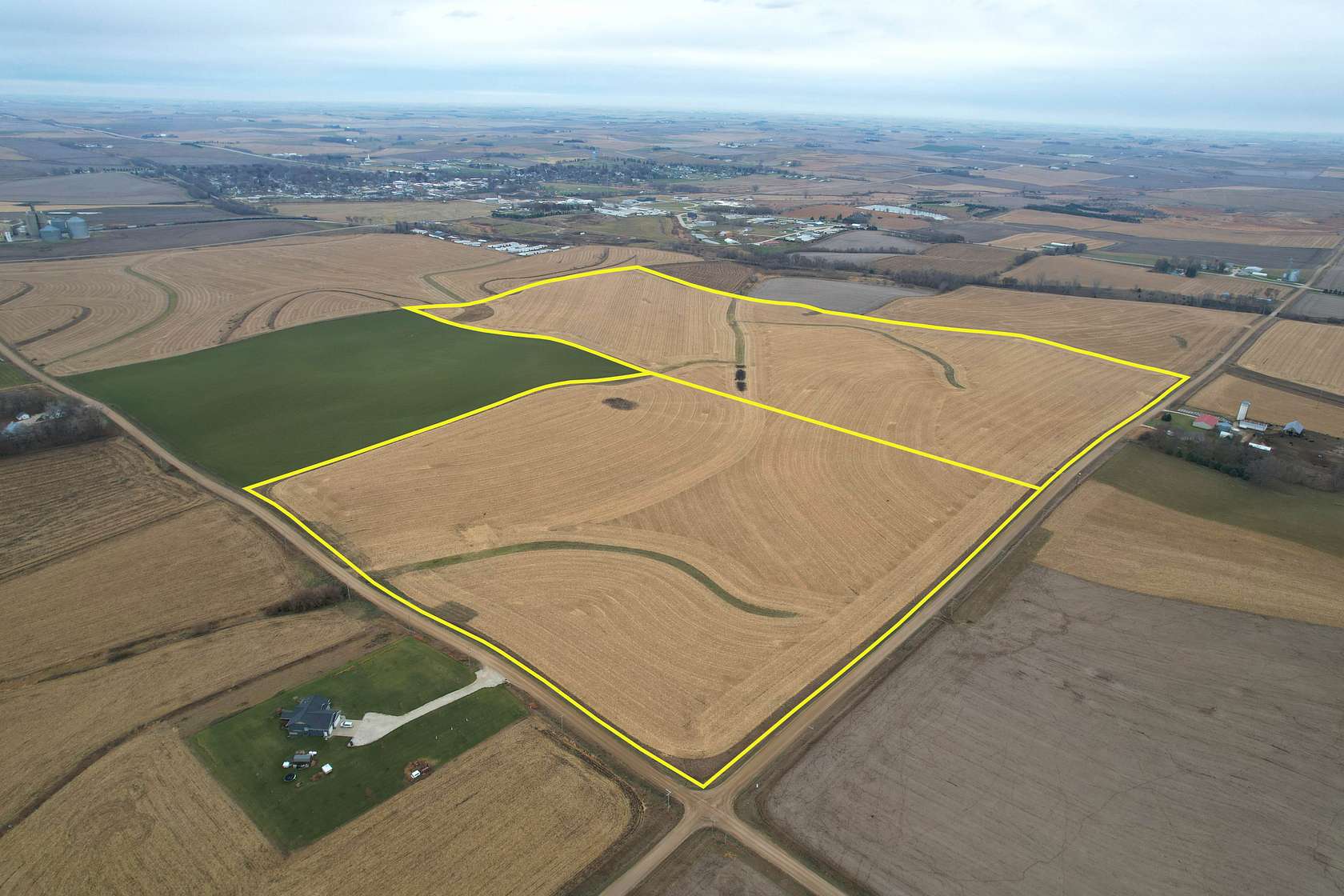 119 Acres of Agricultural Land for Auction in Manning, Iowa
