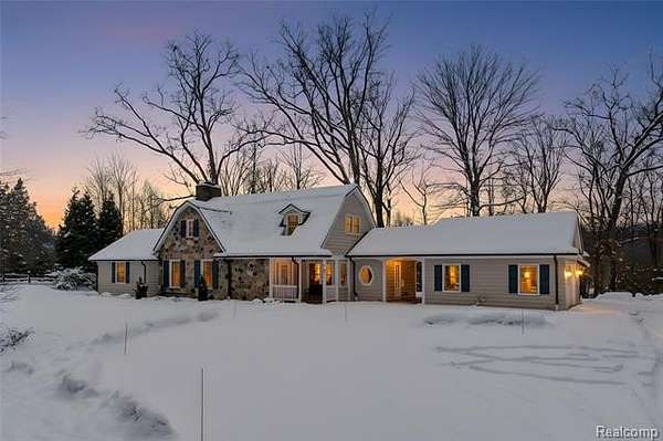 2.19 Acres of Land with Home for Sale in Franklin, Michigan