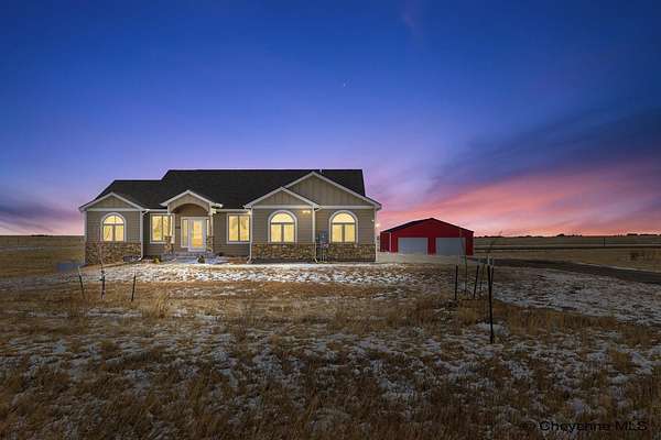 7.8 Acres of Land with Home for Sale in Cheyenne, Wyoming