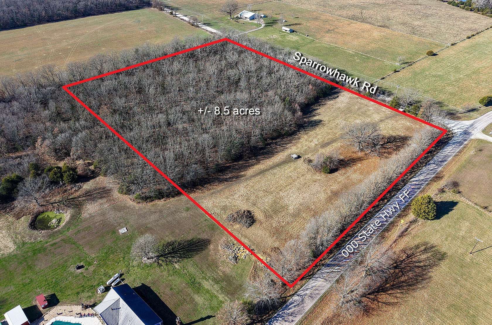 8.45 Acres of Residential Land for Sale in Fordland, Missouri