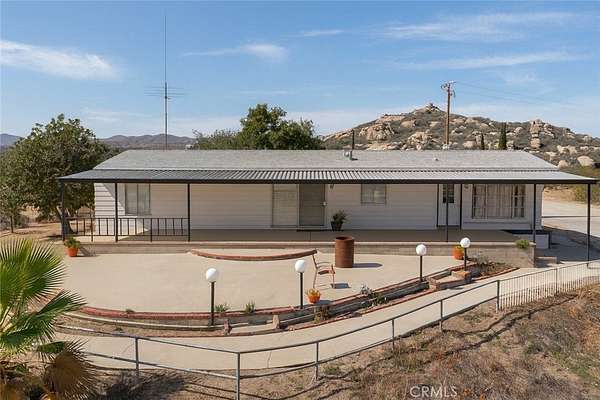 11.2 Acres of Land with Home for Sale in Perris, California