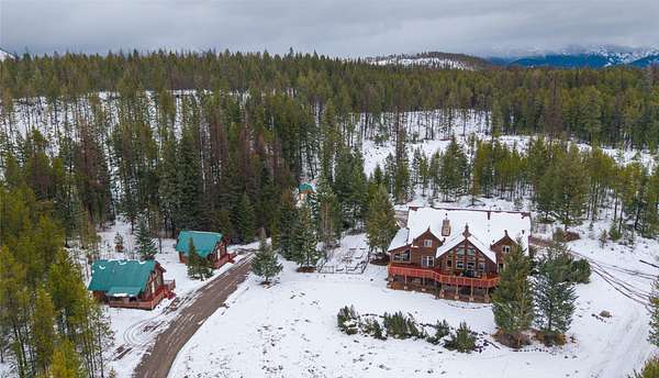 10.6 Acres of Land with Home for Sale in West Glacier, Montana