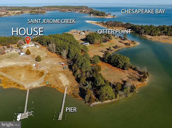 2.46 Acres of Residential Land with Home for Sale in Ridge, Maryland