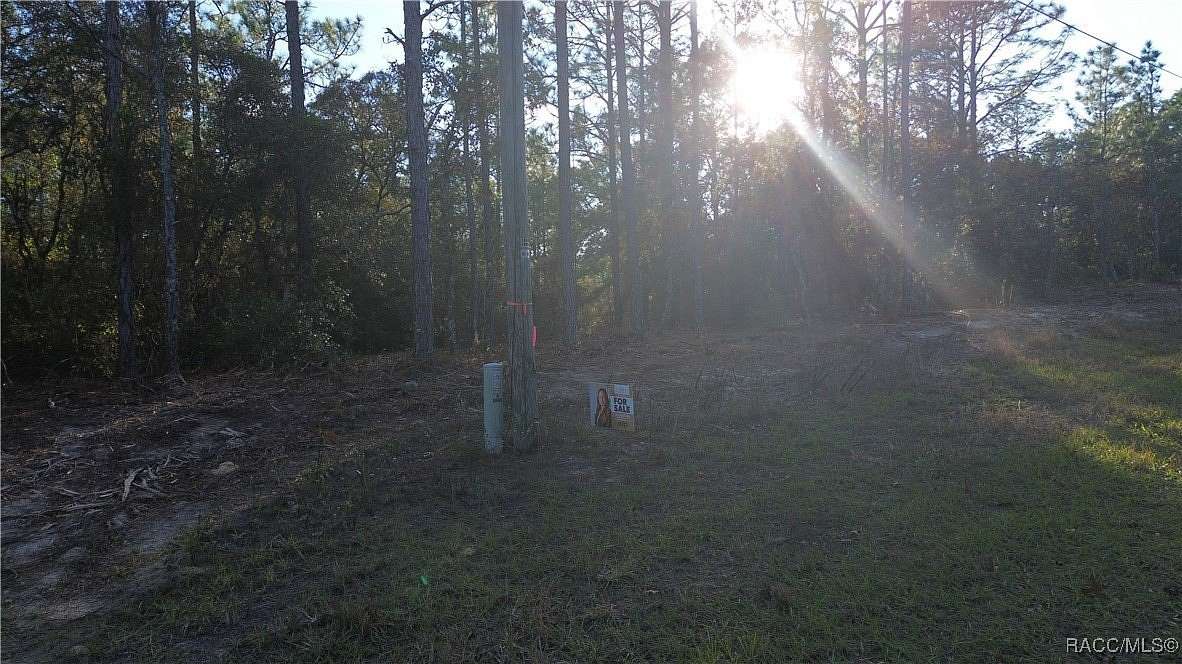 0.5 Acres of Residential Land for Sale in Citrus Springs, Florida