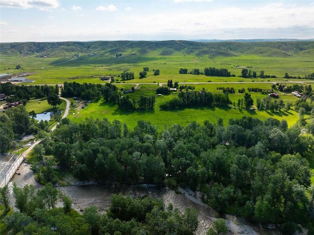 19.1 Acres of Land with Home for Sale in Absarokee, Montana