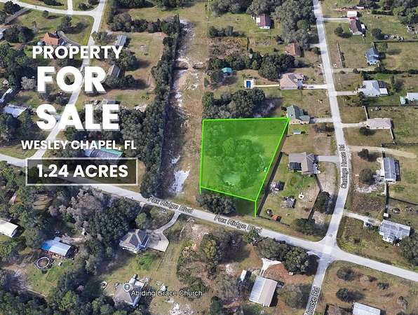 1.24 Acres of Residential Land for Sale in Wesley Chapel, Florida