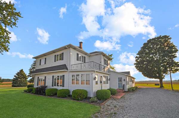 3.6 Acres of Residential Land with Home for Sale in Union City, Indiana