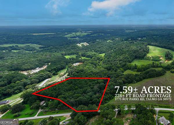 7.5 Acres of Land for Sale in Talmo, Georgia