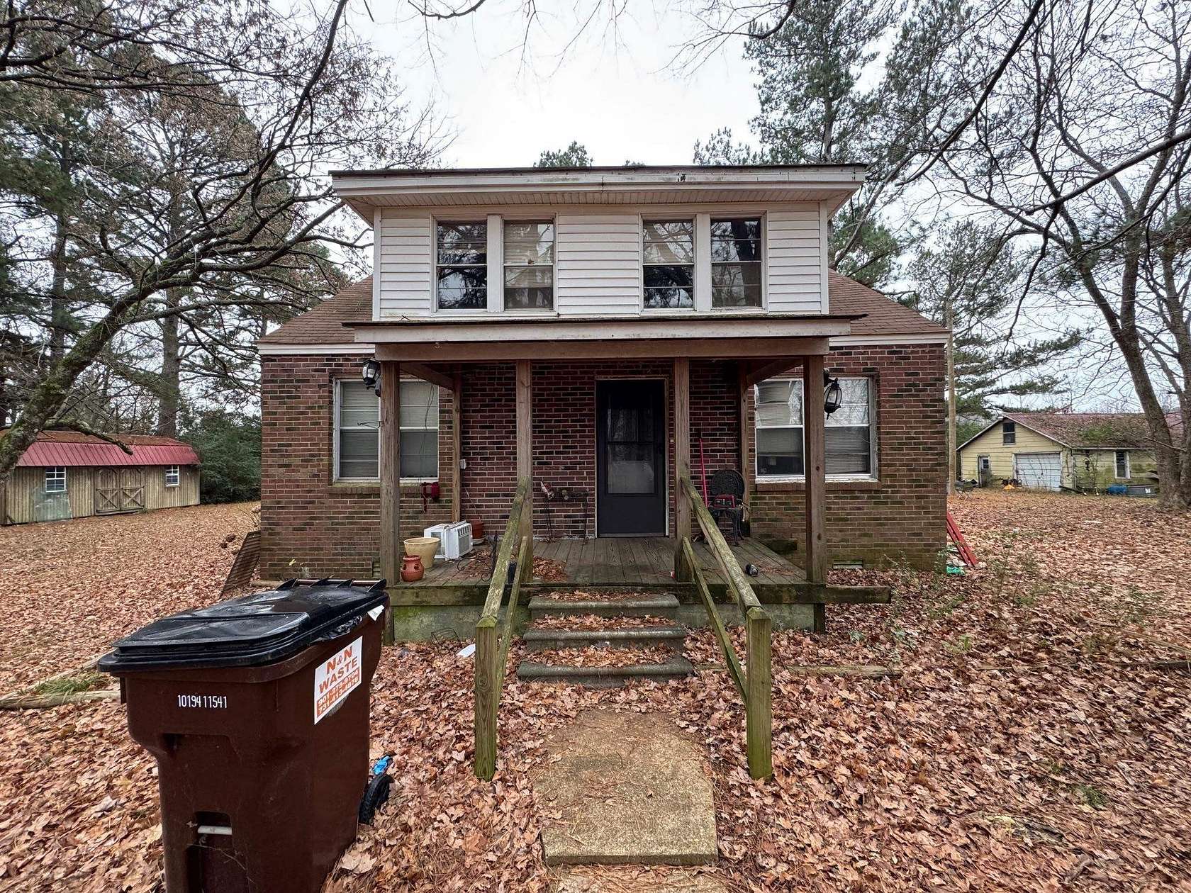 8.7 Acres of Residential Land with Home for Auction in Brighton, Tennessee