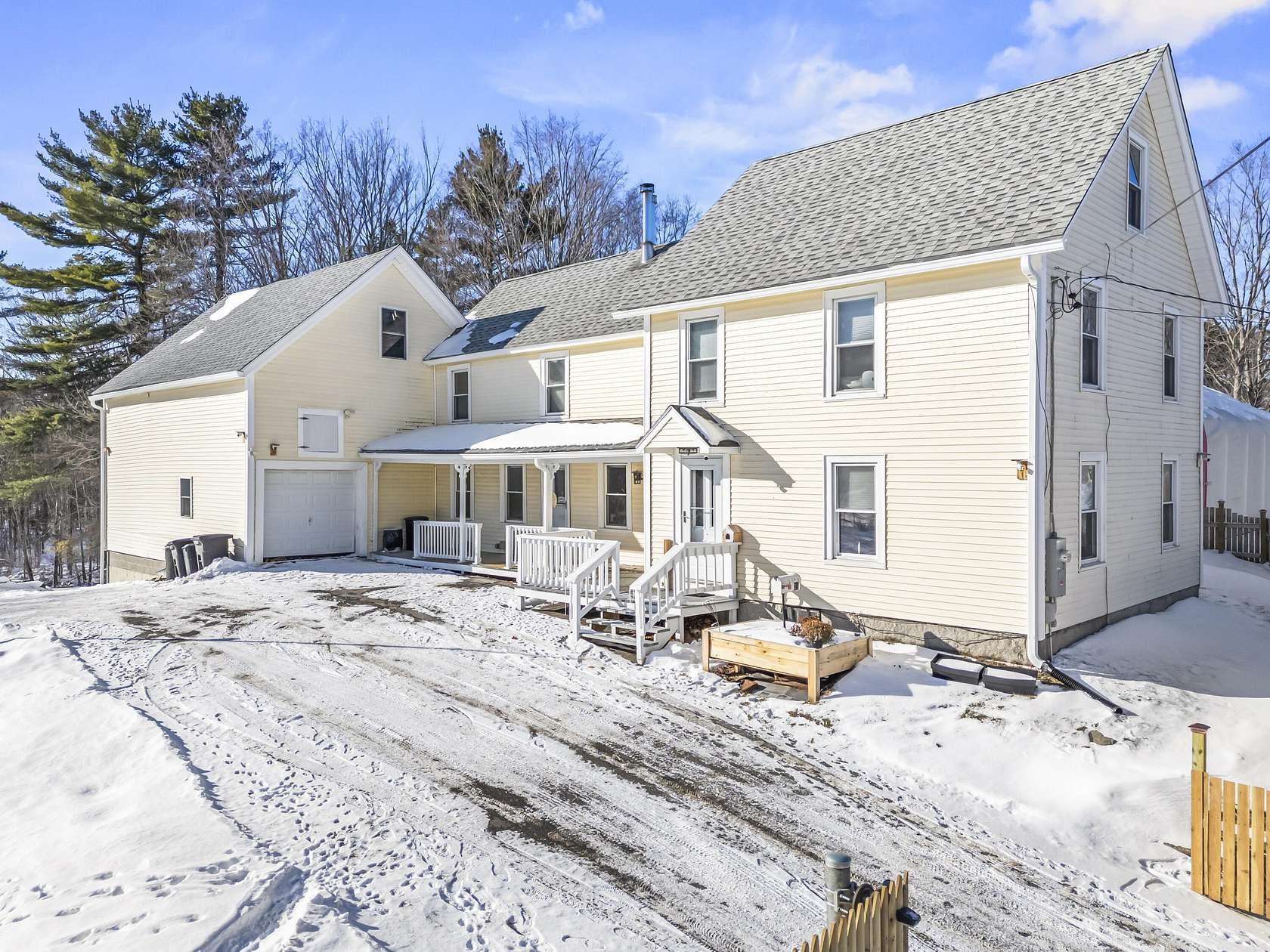 2.3 Acres of Residential Land with Home for Sale in Mechanic Falls, Maine