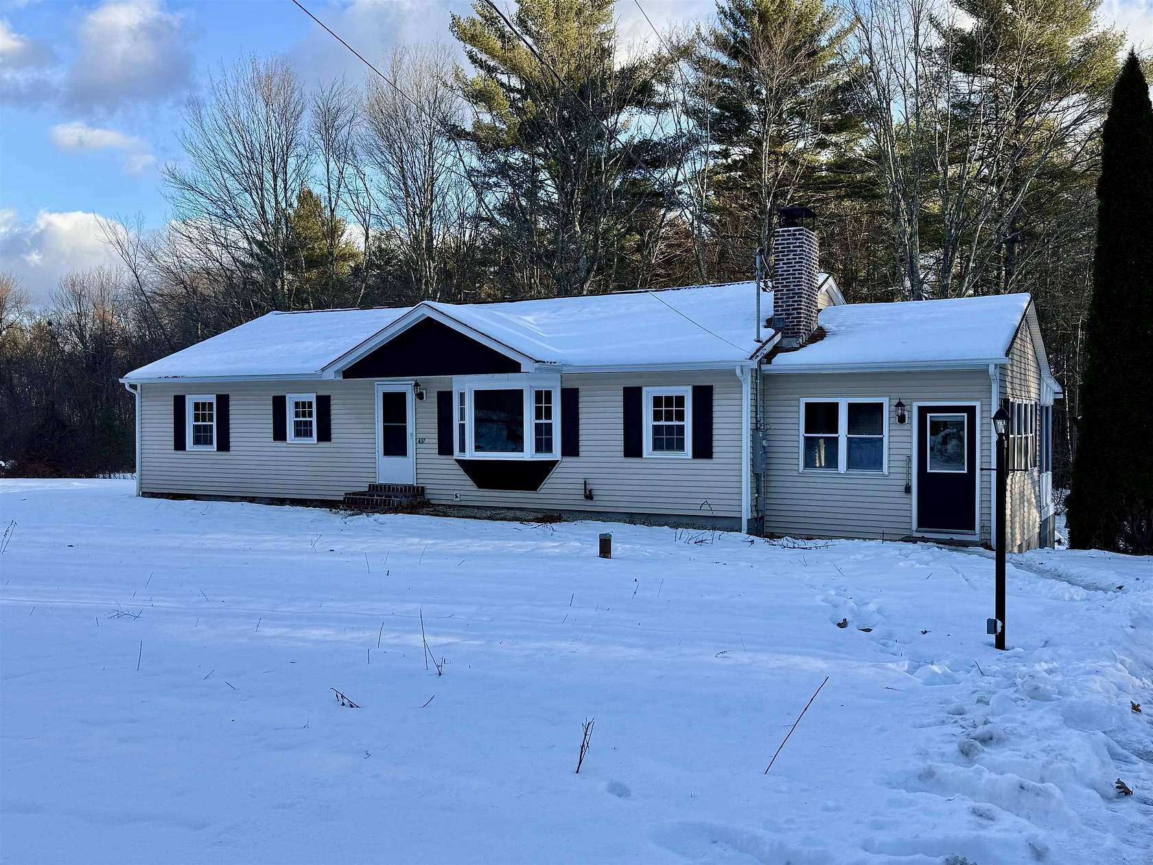 4 Acres of Residential Land with Home for Sale in Auburn, New Hampshire