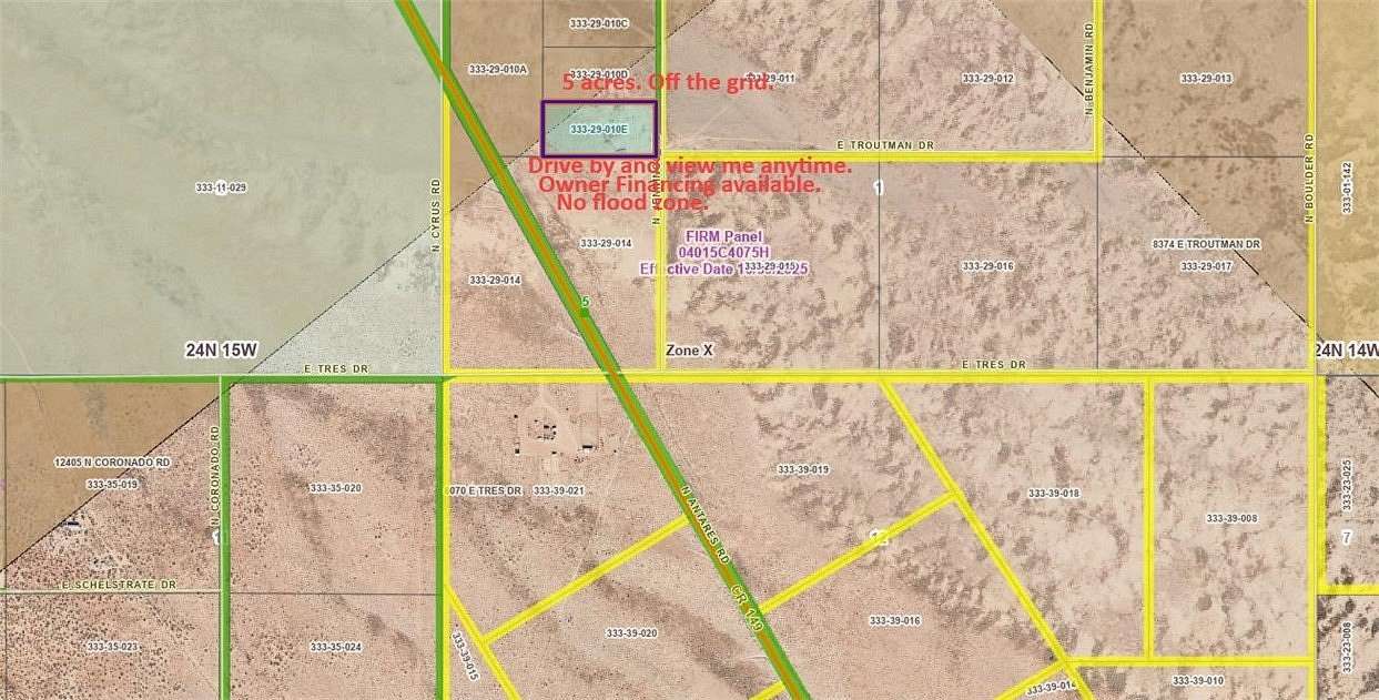 5.2 Acres of Land for Sale in Kingman, Arizona