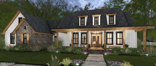 8.5 Acres of Land with Home for Sale in Spring Hope, North Carolina