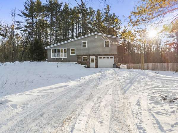 1.8 Acres of Residential Land with Home for Sale in Bowdoin Town, Maine