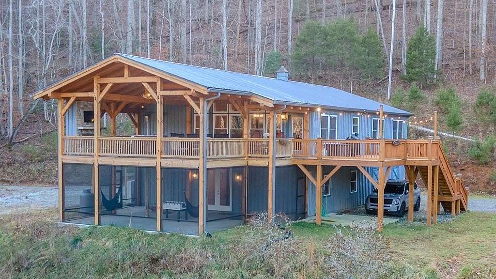 11 Acres of Land with Home for Sale in Otto, North Carolina