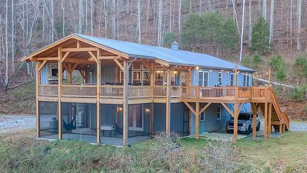 11 Acres of Land with Home for Sale in Otto, North Carolina