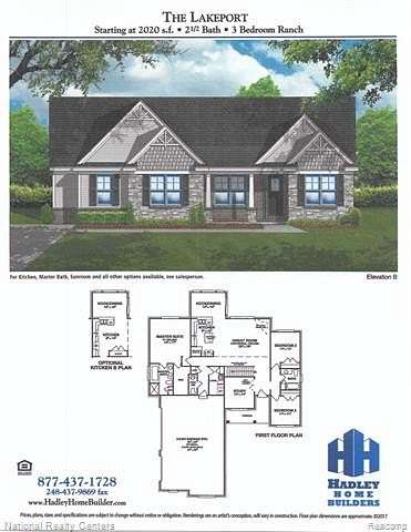 6 Acres of Land with Home for Sale in Green Oak Township, Michigan