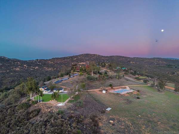 44 Acres of Recreational Land with Home for Sale in Escondido, California